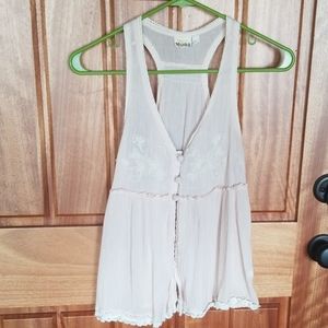 Mudd flowy sleeveless top